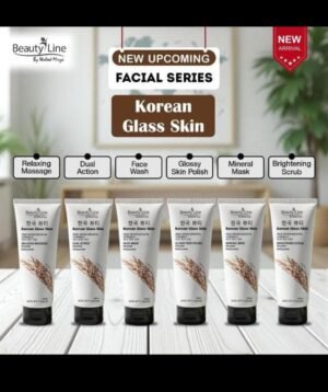 Beauty Line Korean Glass Skin Facial Series Kit (200ml) Pack of 6